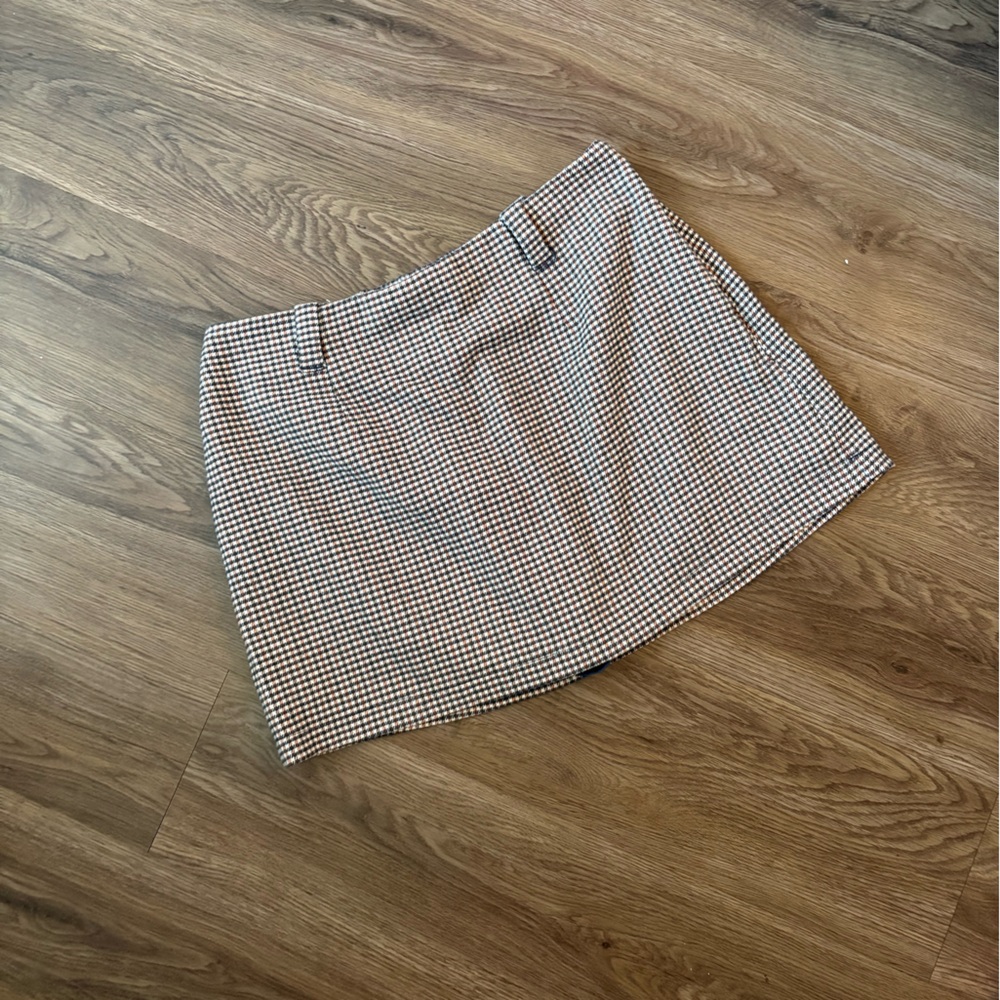 Abercrombie & Fitch Gimgham Skort